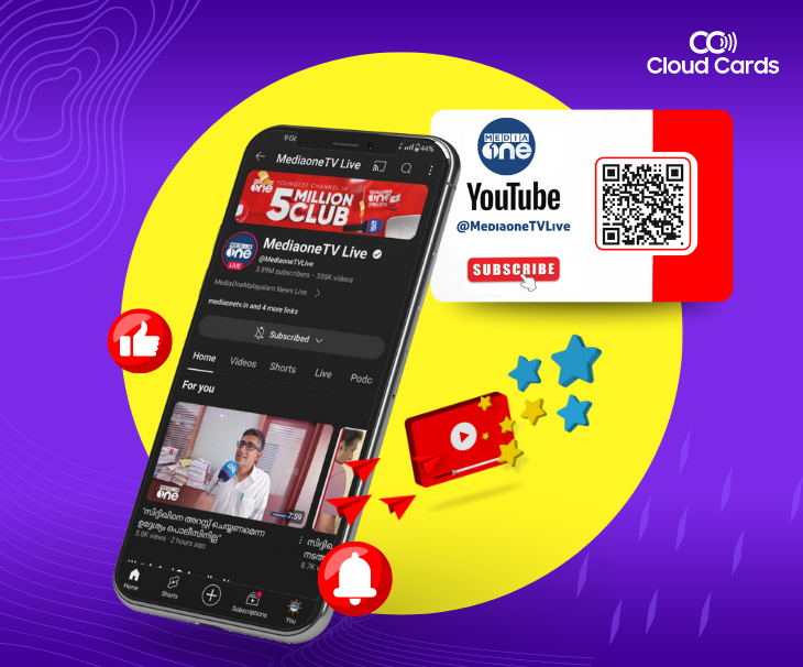 NFC Social Cards For Youtube